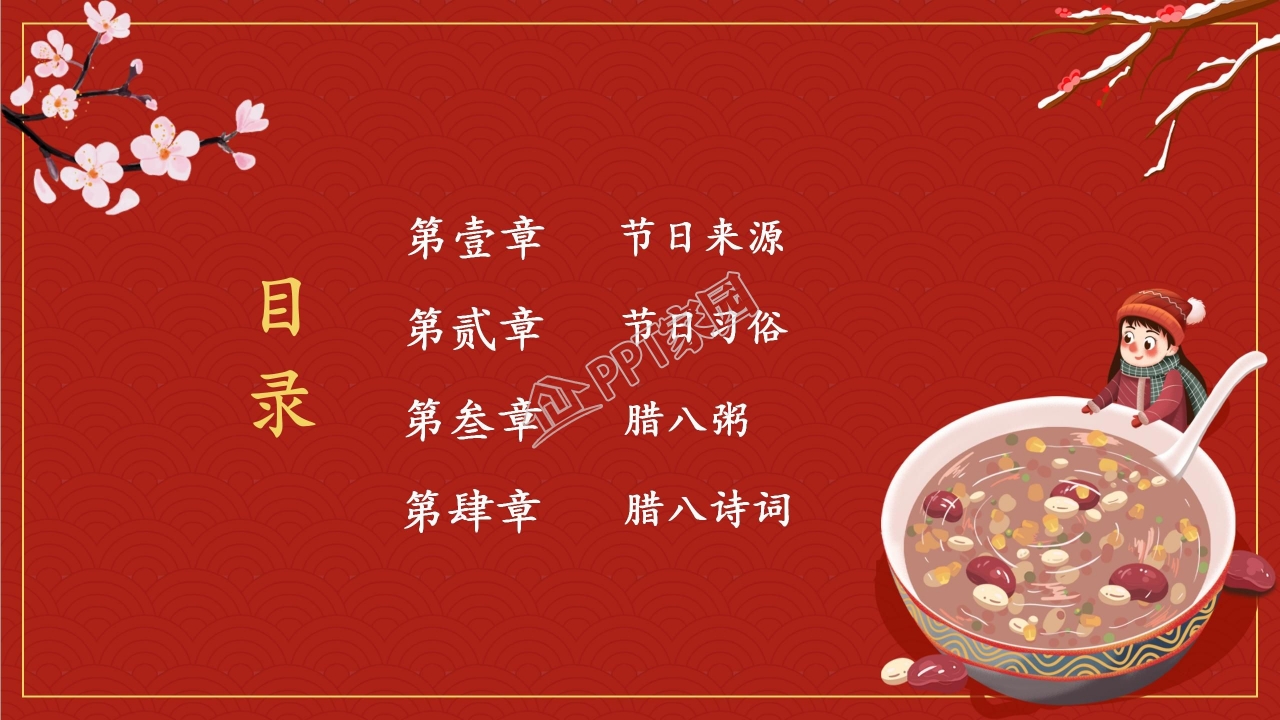 介绍美食ppt模板