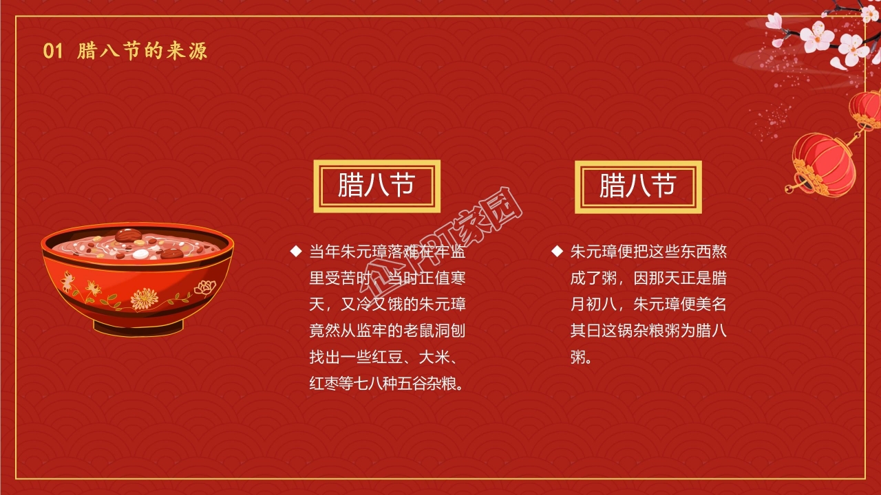 介绍美食ppt模板