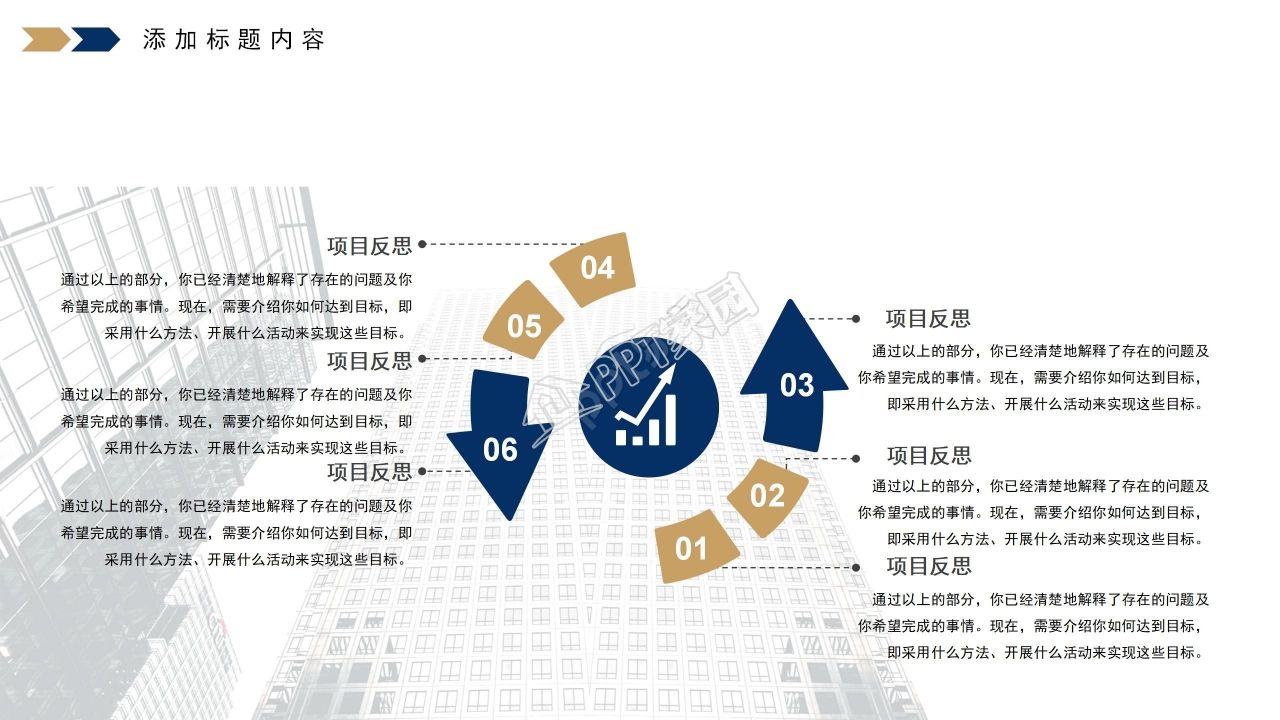 项目报告工作总结ppt模板