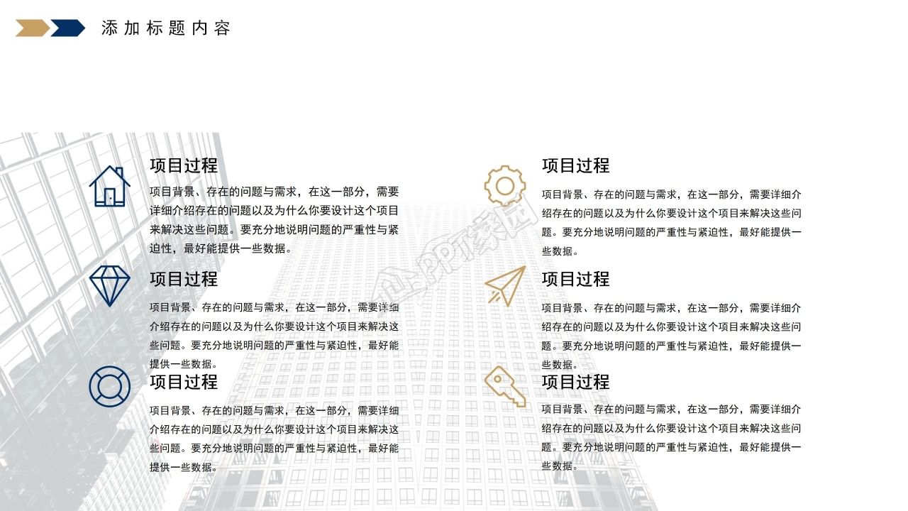 项目报告工作总结ppt模板