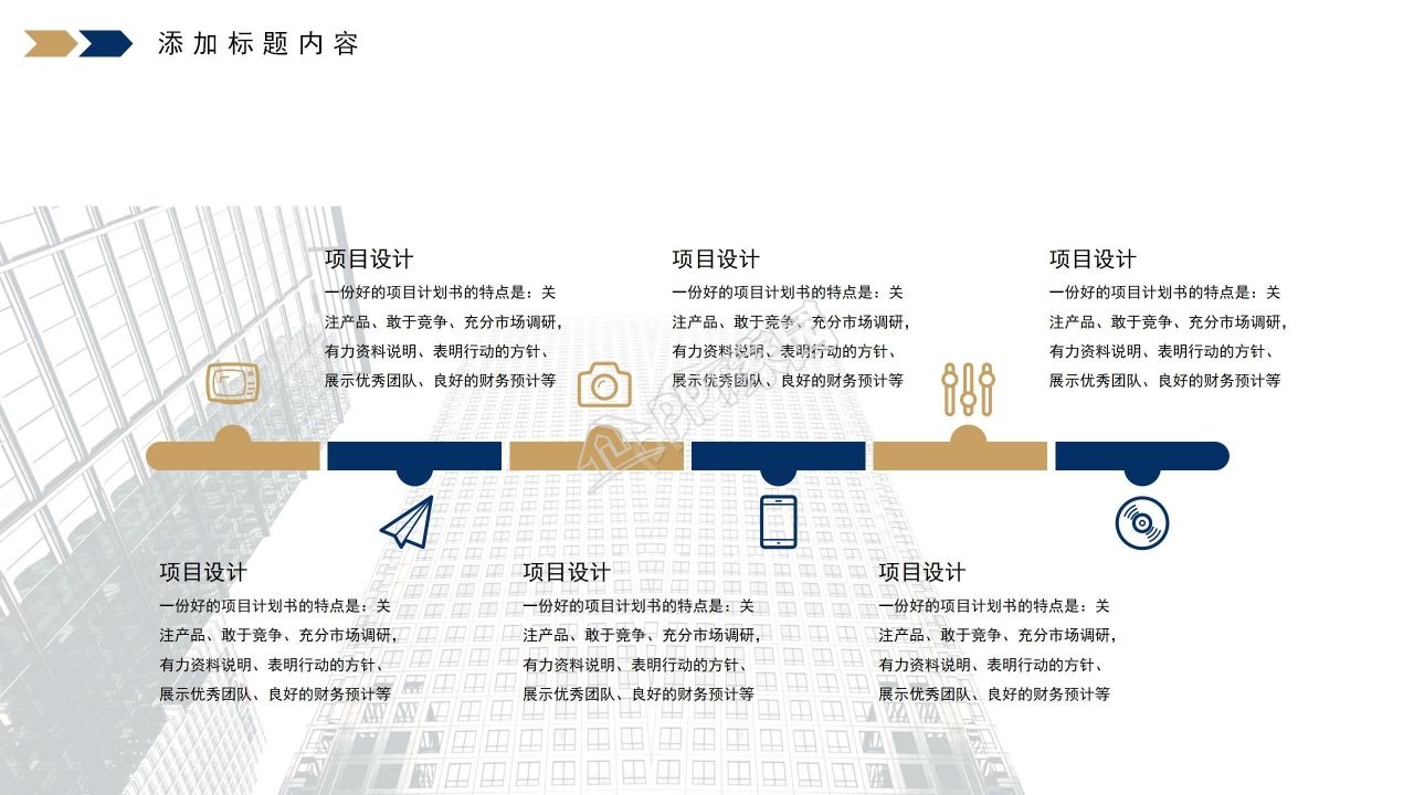 项目报告工作总结ppt模板