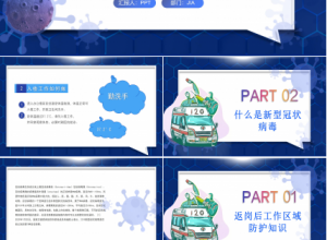 疫情防控ppt模板下载推荐