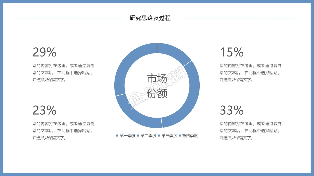 创意简约开题报告PPT模板