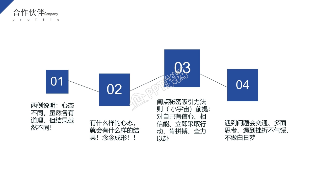 极致简约白色背景简洁排版PPT模板