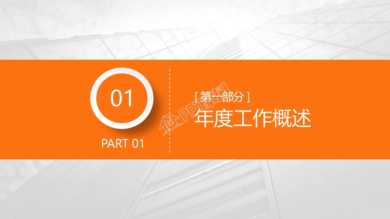 多图拼接创意时尚年终总结PPT模板