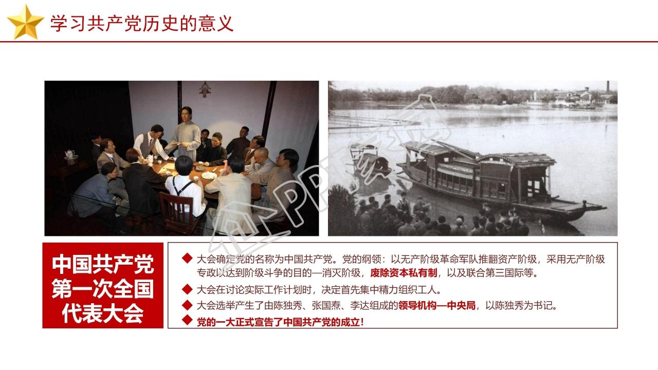 党员党建党史党课学习培训ppt模板