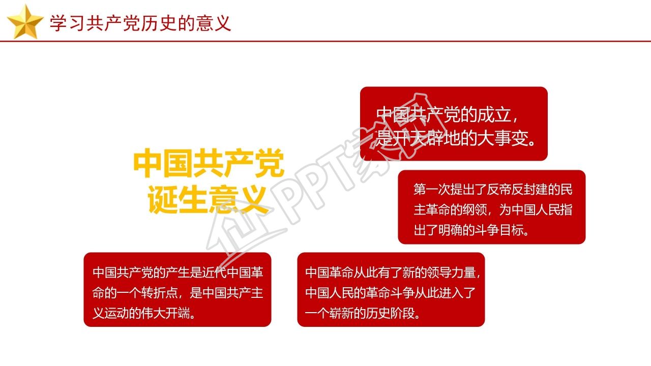 党员党建党史党课学习培训ppt模板