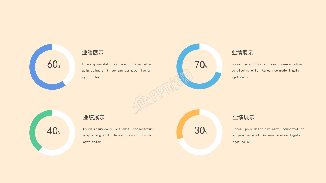 季度公司工作总结ppt模板