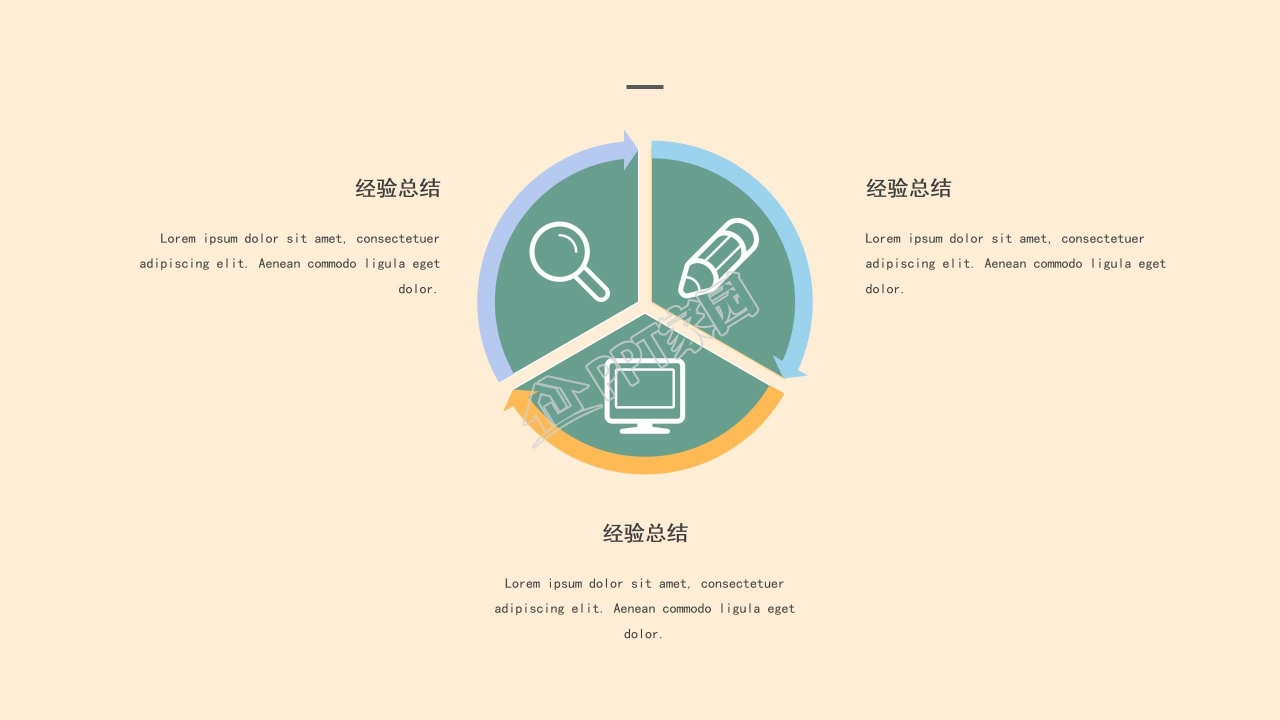 季度公司工作总结ppt模板