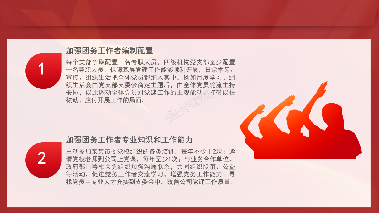 年度团委工作总结ppt模板