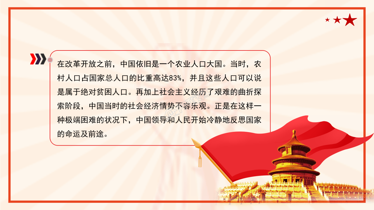 四史教育学习之改革开放史ppt模板