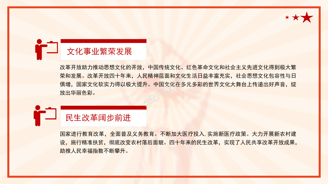 四史教育学习之改革开放史ppt模板