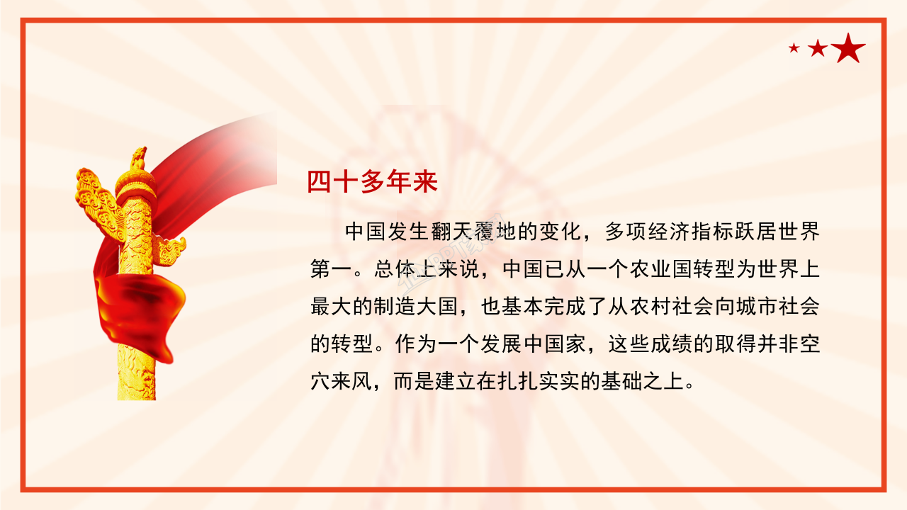 四史教育学习之改革开放史ppt模板