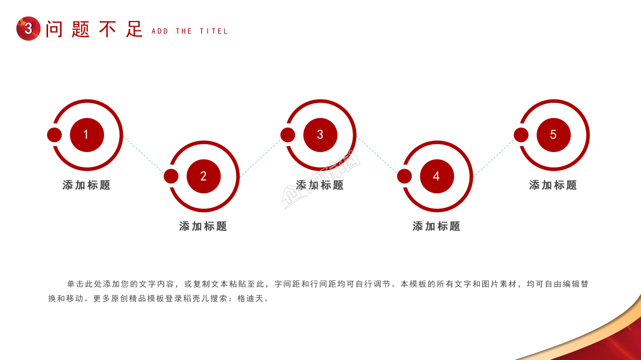 共青团工作汇报ppt模板 