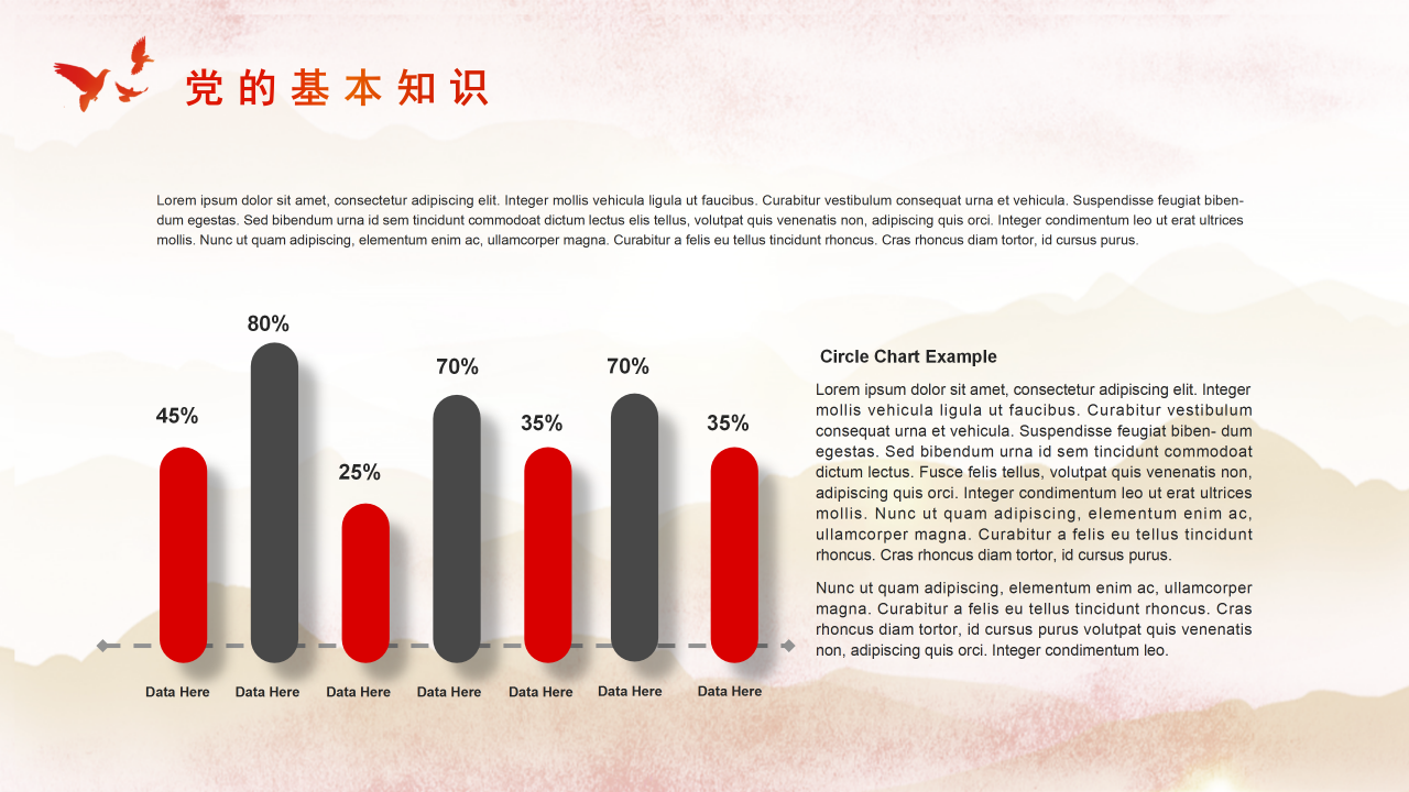 不忘初心方得始终微型党课演讲稿ppt模板