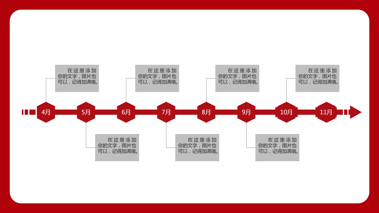 红色简约大气党政机关工作汇报ppt模板
