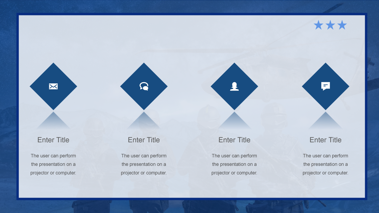 八一建军节军事主题ppt模板