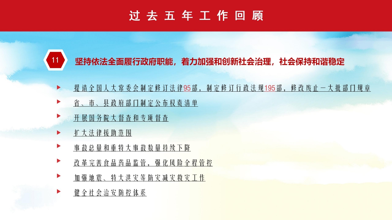 国防部聚焦全国两会内容会解读ppt模板