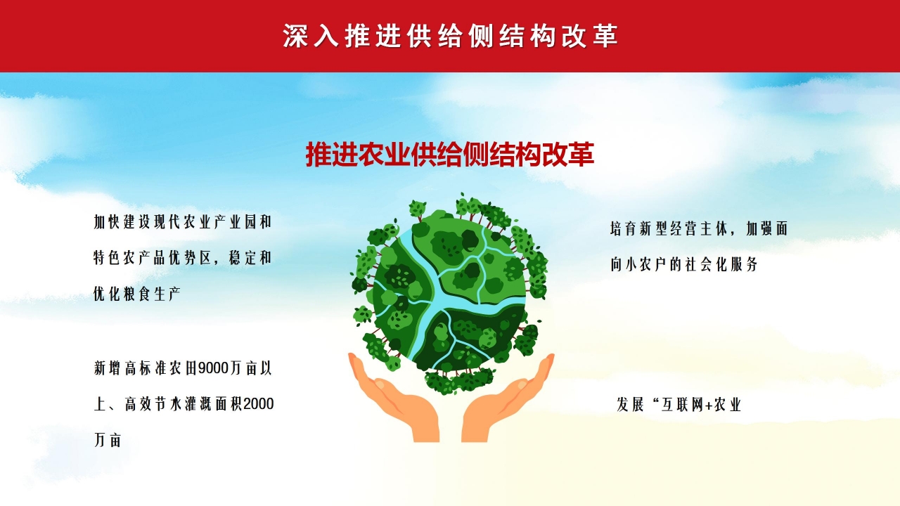 国防部聚焦全国两会内容会解读ppt模板