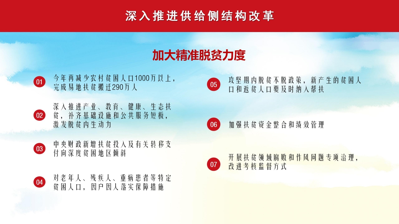 国防部聚焦全国两会内容会解读ppt模板