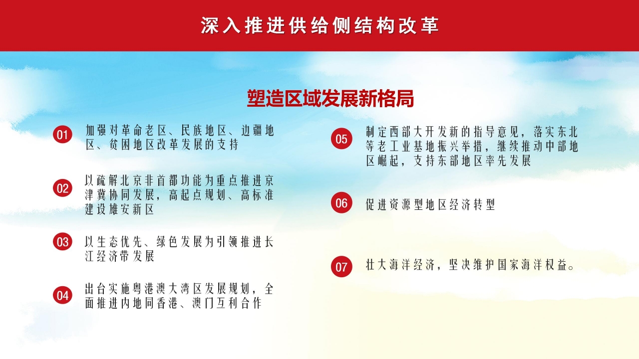 国防部聚焦全国两会内容会解读ppt模板