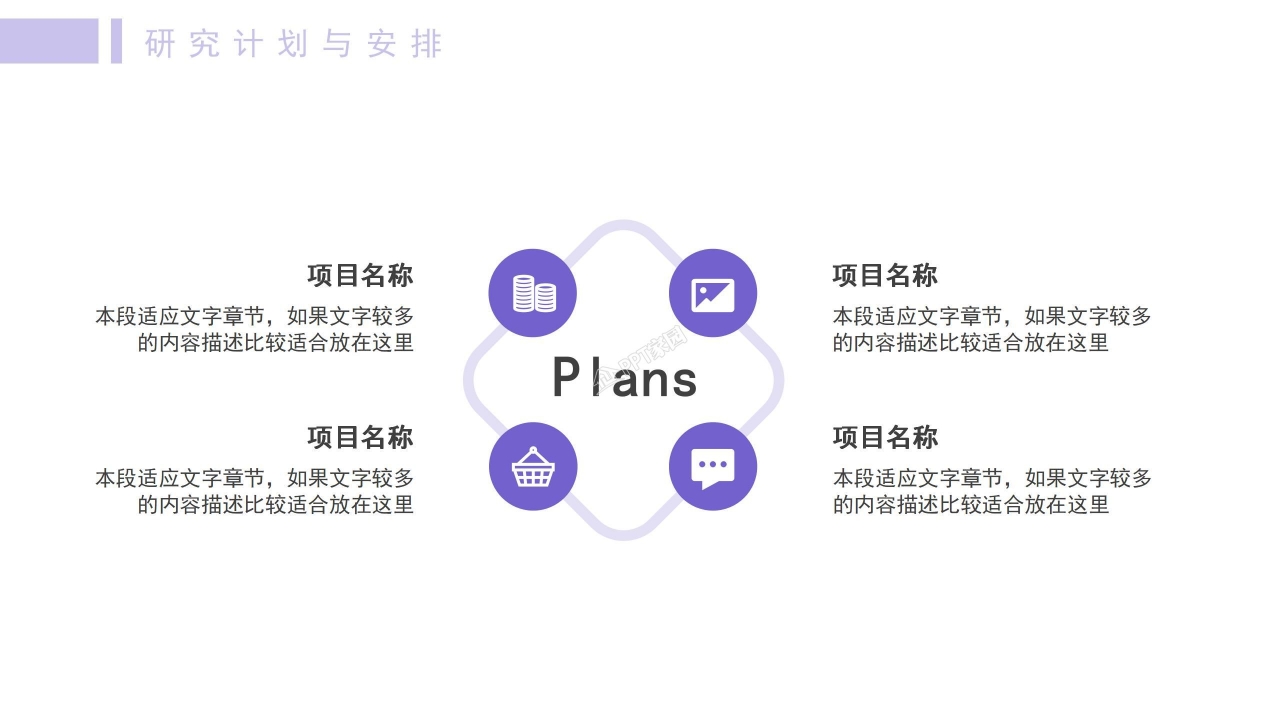 简约风论文进度报告开题答辩论文中期报告ppt模板