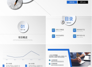 项目汇报ppt汇报模板 下载推荐