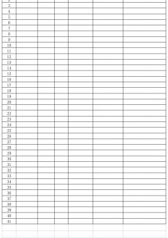 本科毕业实习地点意向调查表excel模板