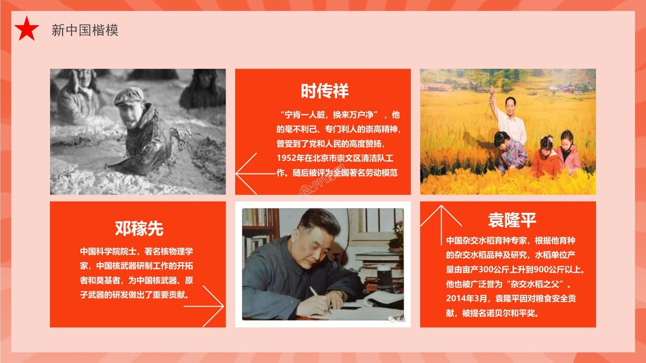 五一劳动节劳动最光荣主题班会卡通ppt模板