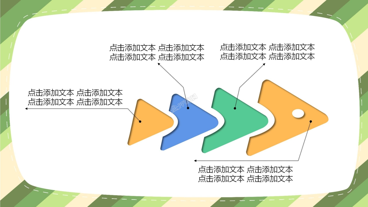 卡通动物主题英语教师说课ppt模板