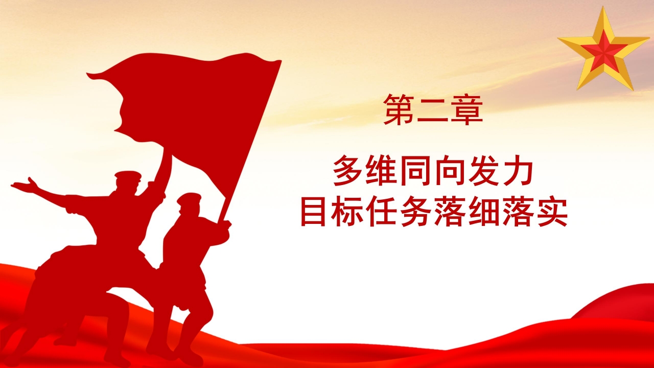 建军节通用ppt模板