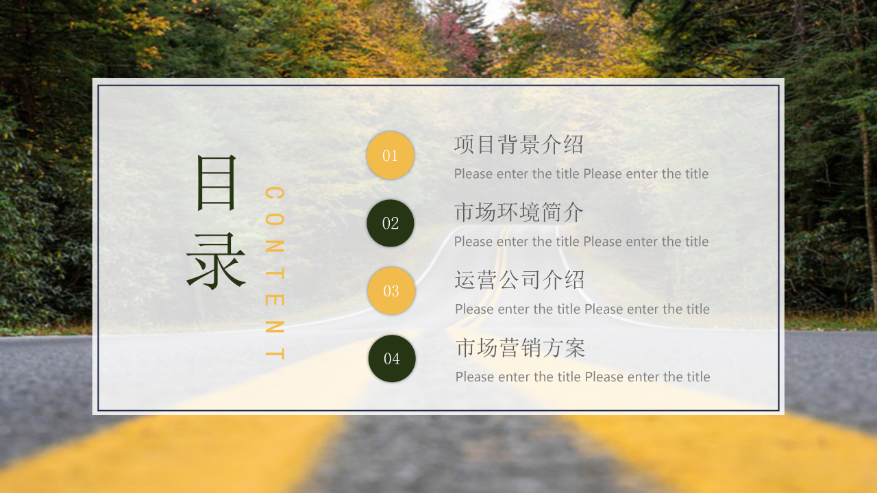 大学生创新创业路演营销方案市场分析ppt模板