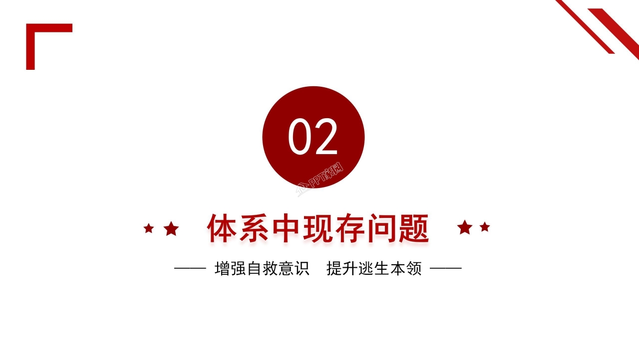 防灾减灾知识宣传安全教育主题班会ppt模板