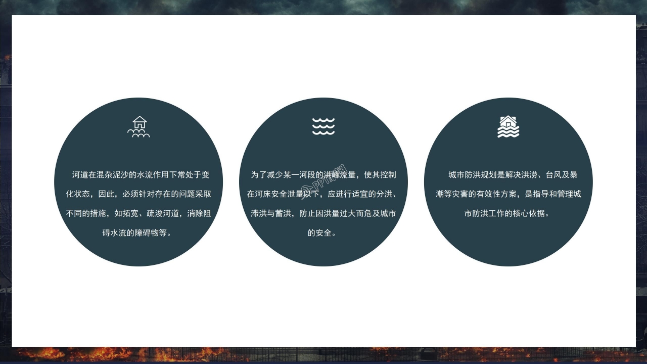 全国防灾减灾日安全教育知识宣传ppt模板