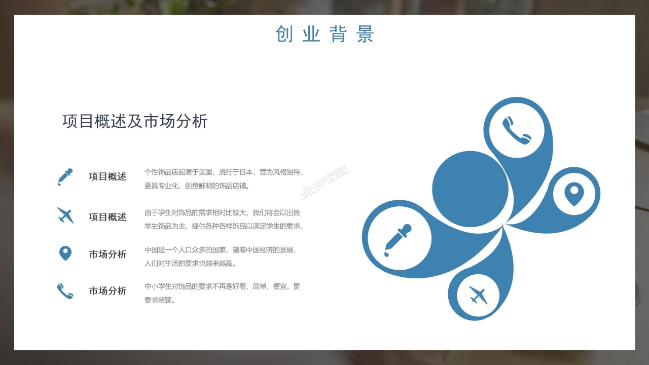 大学生创新创业计划书公司介绍ppt模板