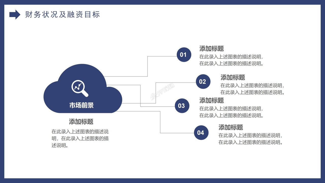 大学生创业计划书公司介绍市场分析ppt模板