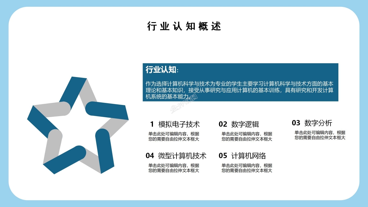 护士竞聘ppt模板