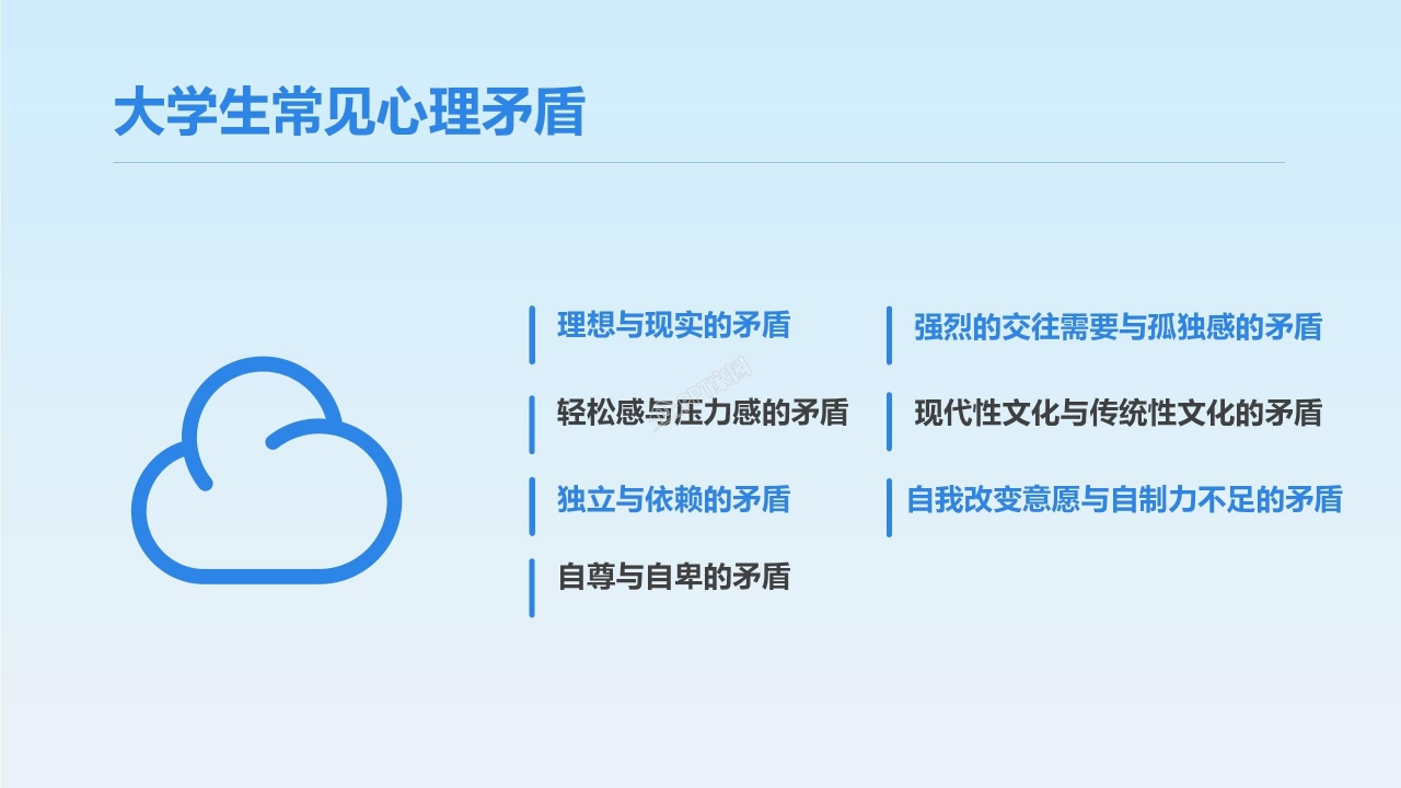 心理健康教育汇报ppt模板