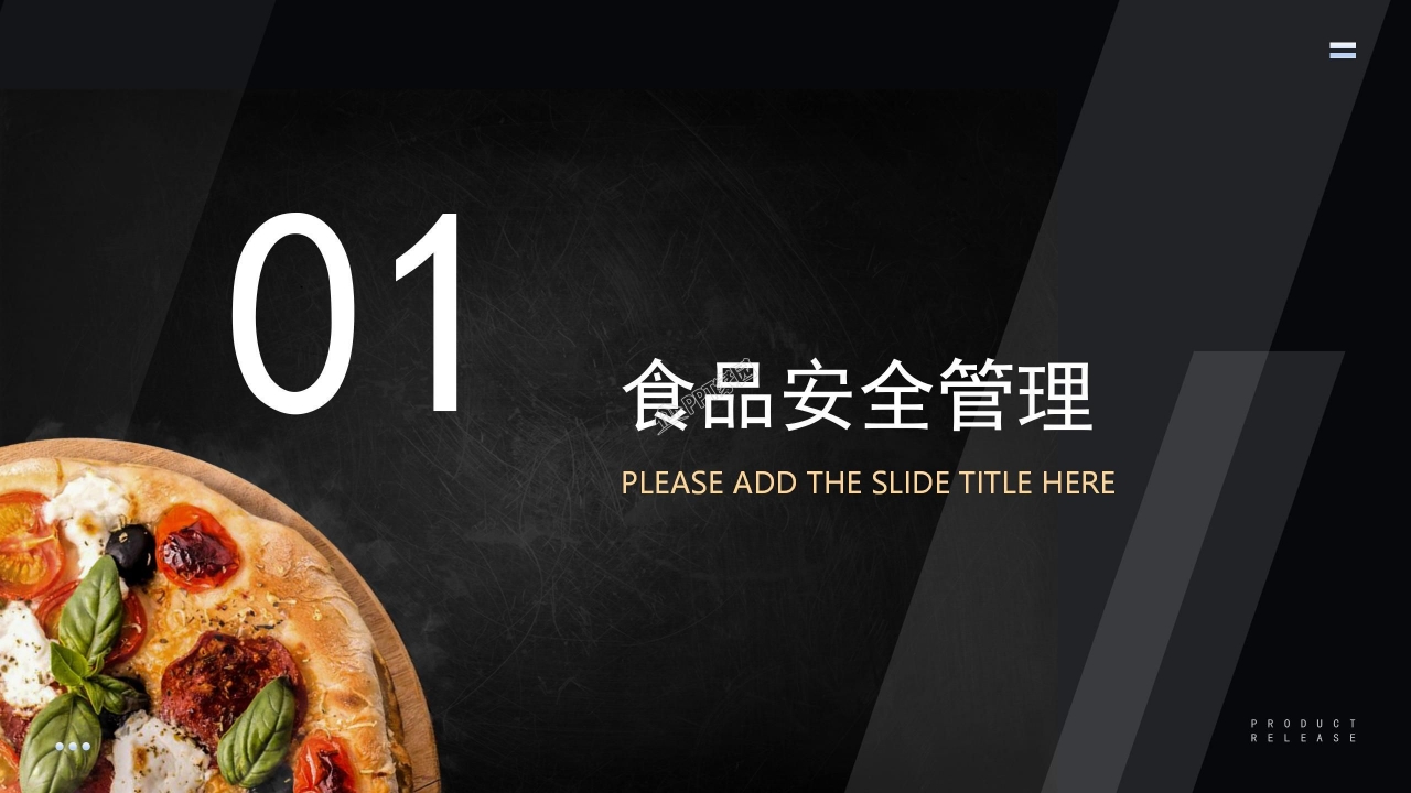 食品安全ppt模板