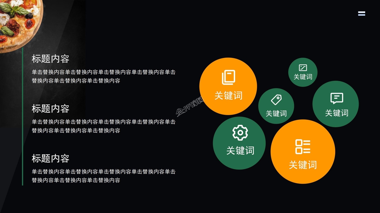 食品安全ppt模板