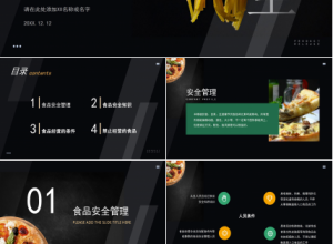 食品安全ppt模板下载推荐