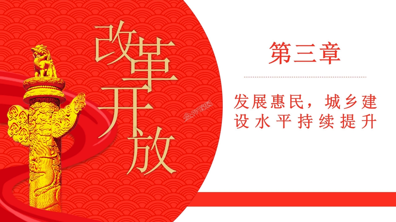 改革开放科技创新ppt模板