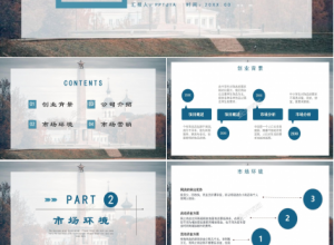 大学生互联网创业大赛ppt模板下载推荐