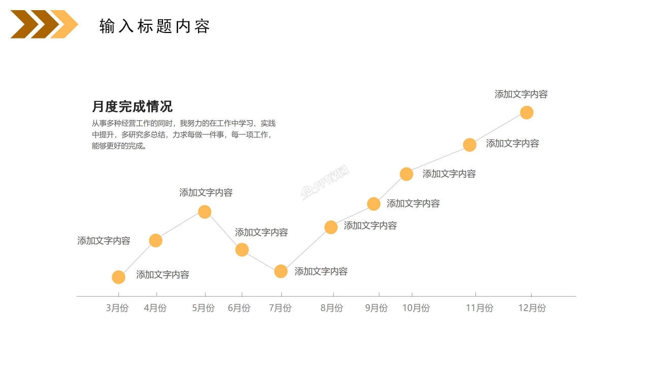 晋升主管述职报告ppt模板