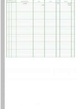 财务记账凭证excel模板