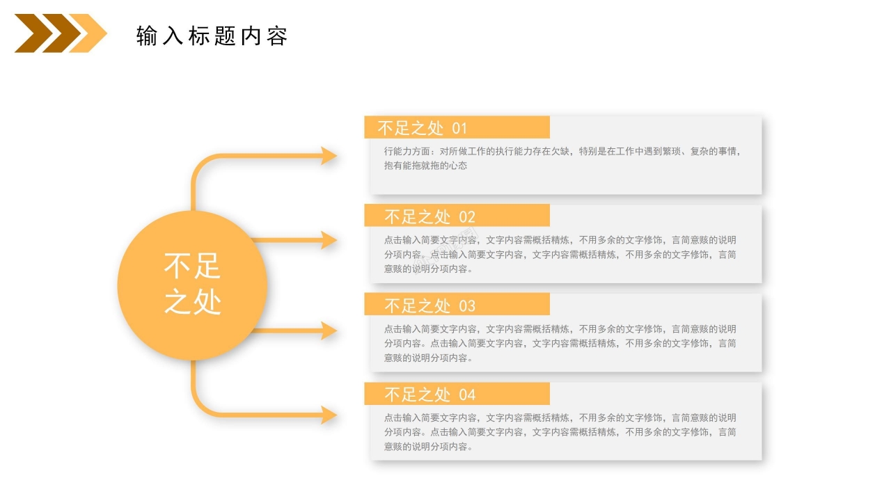 晋升主管述职报告ppt模板