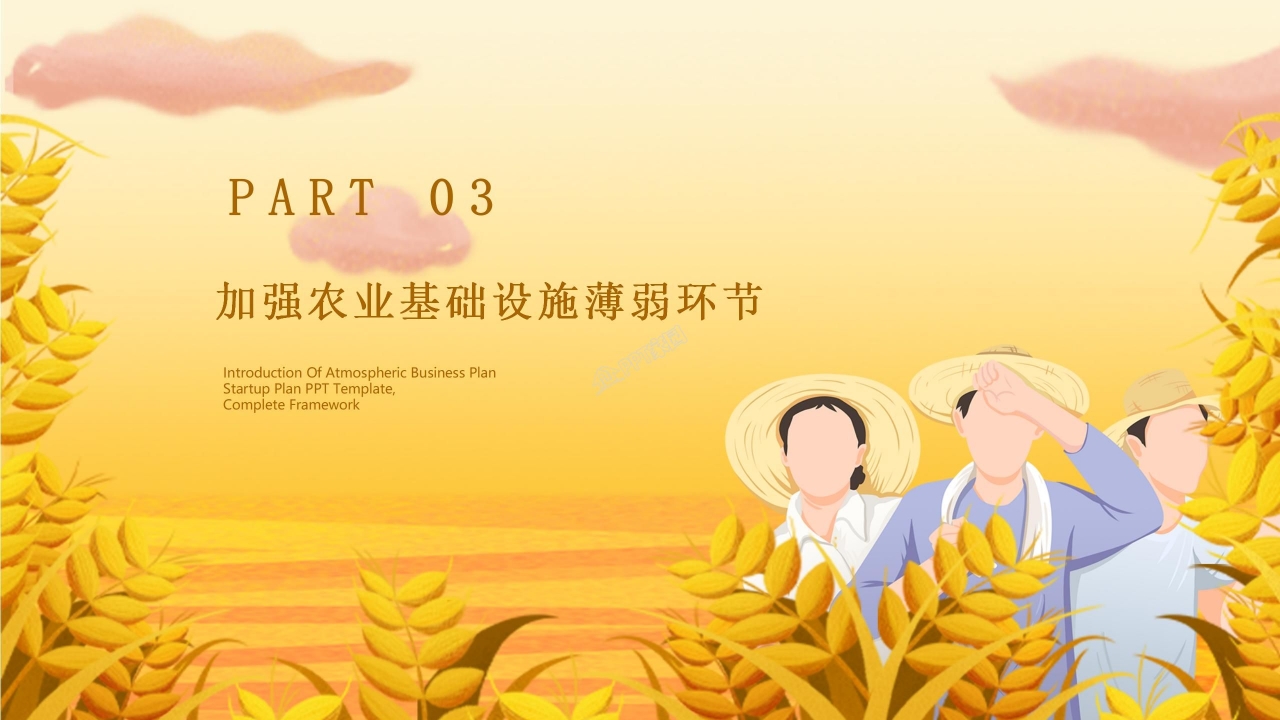 乡村振兴项目融资计划ppt模板