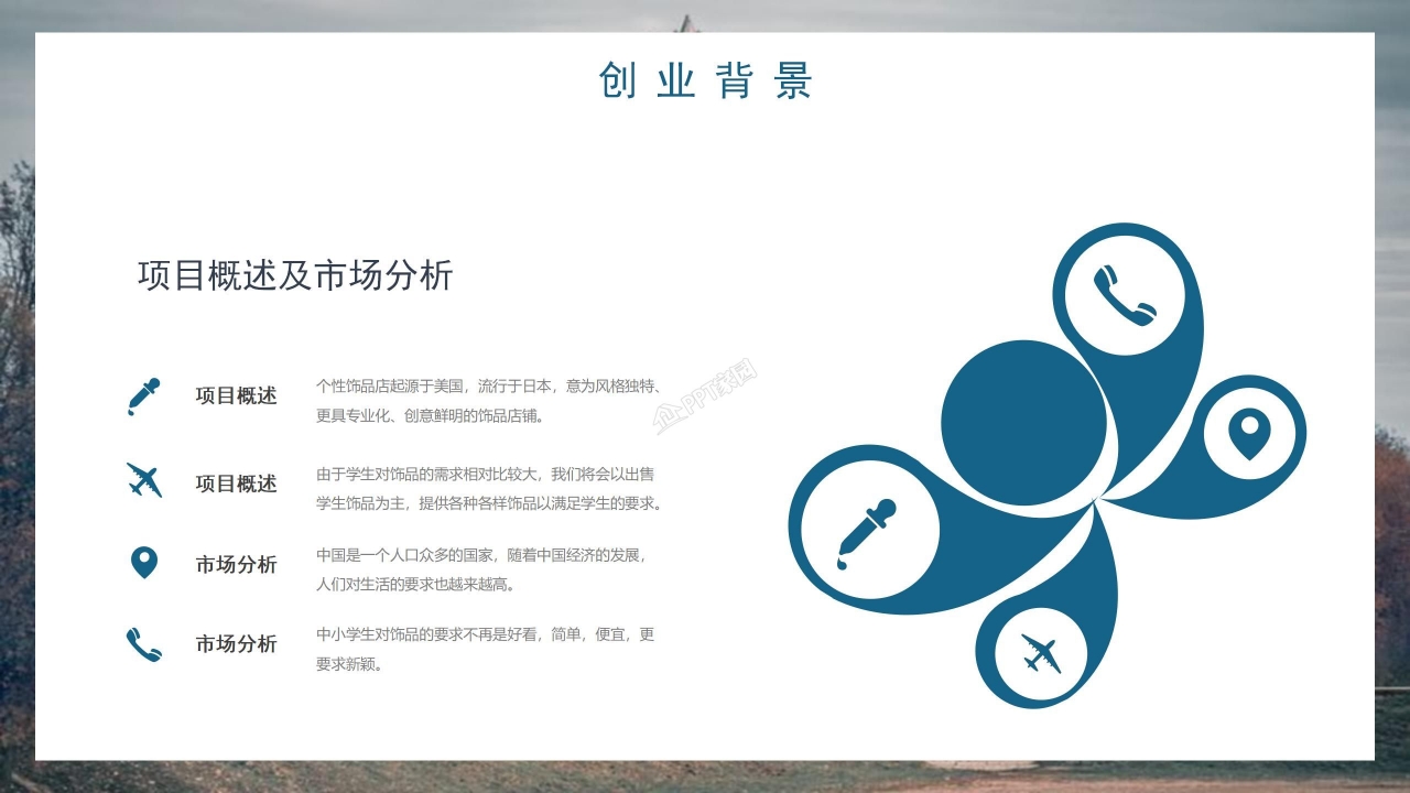 大学生互联网创业大赛公司介绍市场营销ppt模板