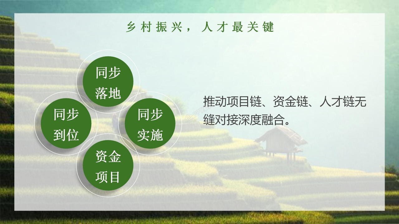 美丽乡村建设乡村振兴战略规划ppt模板