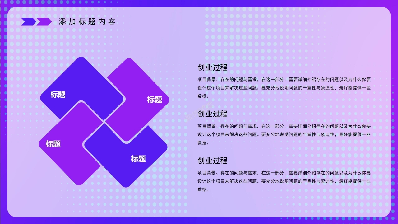 互联网创业大赛答辩ppt模板